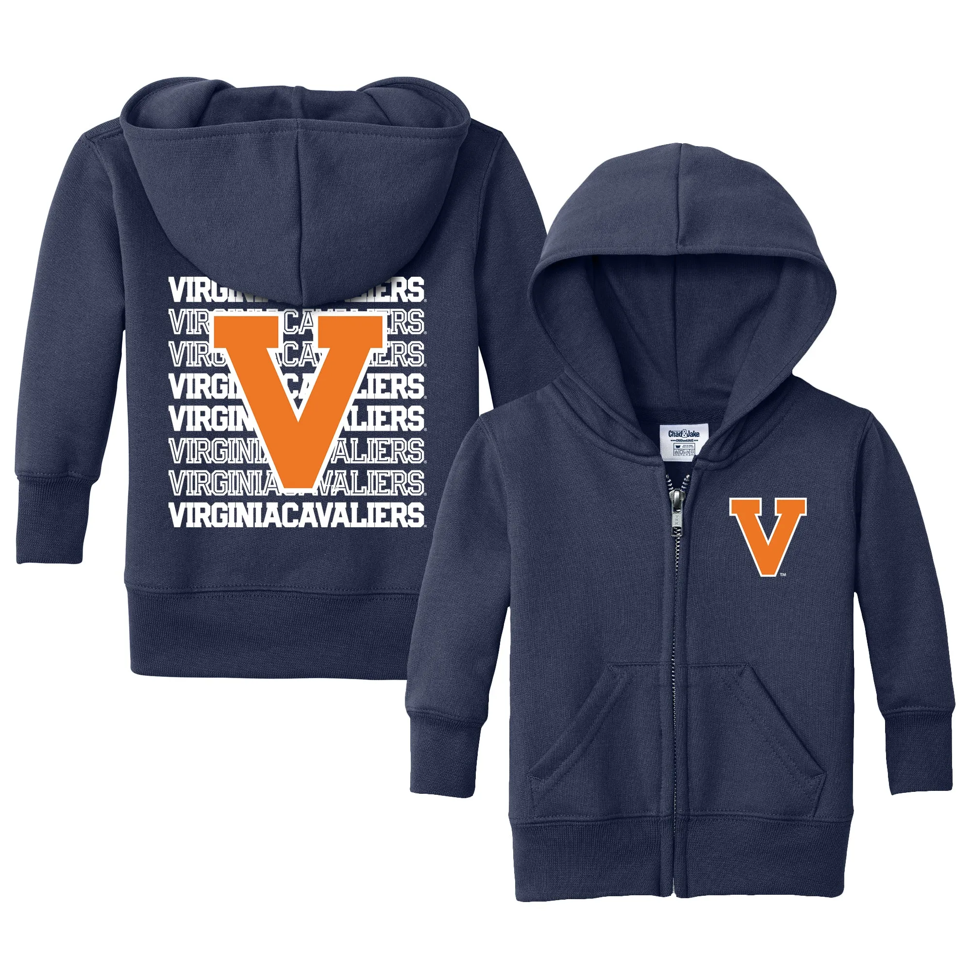 Virginia Cavaliers Retro Infant Full-Zip Sweatshirt